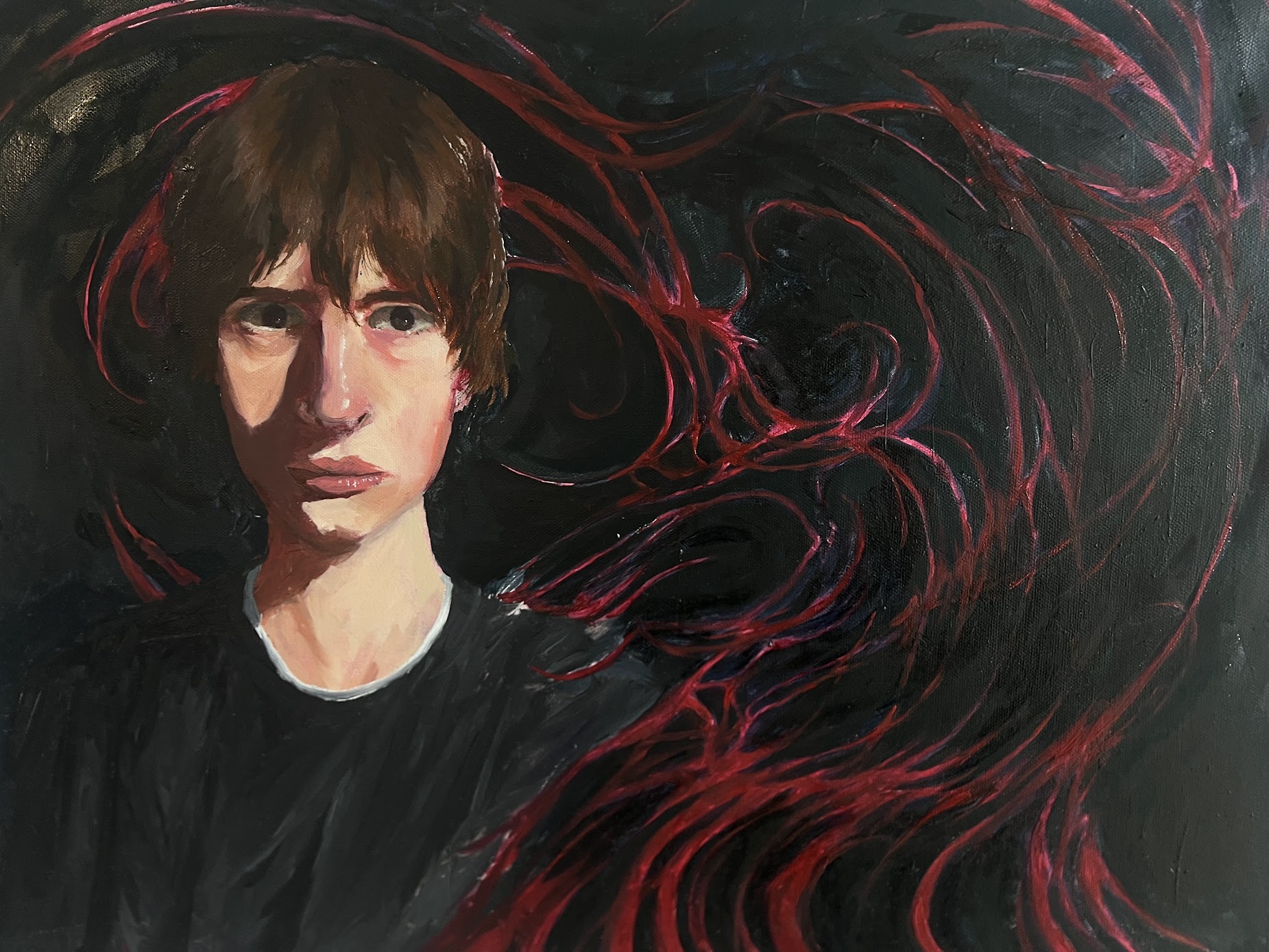 Oil painting by J.P. Kinney